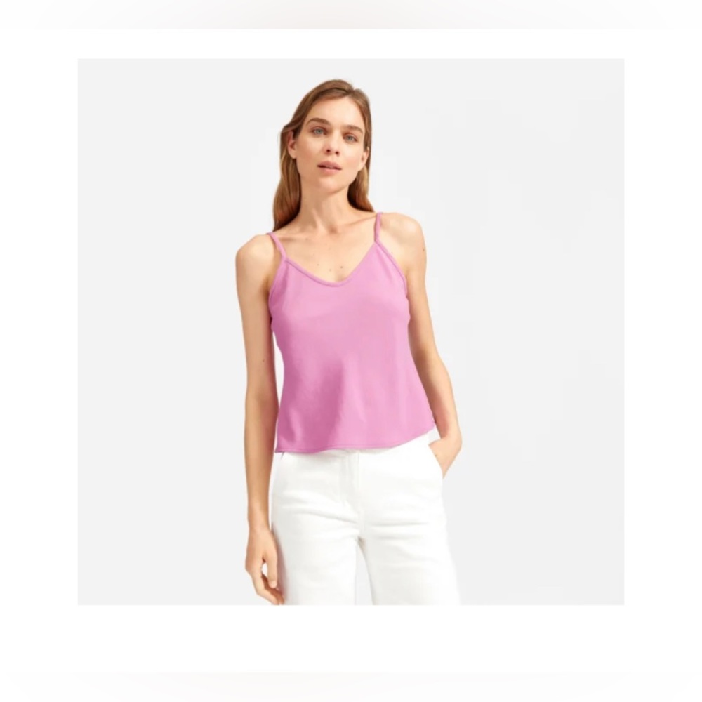 Everlane Japanese Go-Weave V-Neck Cami